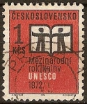 Stamps : Europe : Czechoslovakia :  Año Internacional del libro
