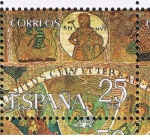 Stamps Spain -  Edifil  2586  Tapiz de la creación. Gerona   