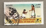 Stamps Egypt -  Aniversario de la UPU