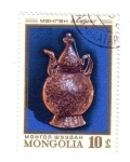 Stamps Mongolia -  Arte en bronce