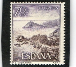 Stamps Spain -  1544- SERIE TURISTICA. PAISAJES I MONUMENTOS. COSTA BRAVA ( GERONA ).