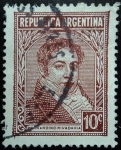 Stamps : America : Argentina :  Bernardino Rivadavia (1780 - 1845)