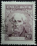 Stamps : America : Argentina :  Guillermo Brown (1777 - 1857)