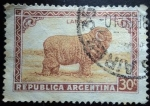 Stamps Argentina -  Merino sheep (wool)