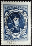 Stamps : America : Argentina :  General José de San Martín (1778 - 1850)