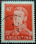 Stamps Argentina -  General José de San Martín (1778 - 1850)
