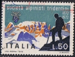 Stamps Italy -  CENT. DE LA FUNDACIÓN DE LA SOCIEDAD DE ALPINISTAS TRIDENTIS