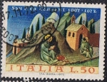 Stamps Italy -  9º CENT DE LA MUERTE DEL TEOLOGO SAN PIER DAMIANI