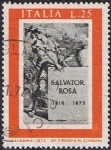 Stamps Italy -  300º ANIV DE LA MUERTE DEL PINTOR, POETA Y MÚSICO ITALIANO SALVATOR ROSA