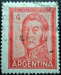 Sellos de America - Argentina -  General José de San Martín (1778 - 1850)