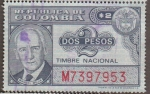 Stamps : America : Colombia :  TIMBRE NACIONAL