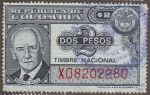 Stamps : America : Colombia :  TIMBRE NACIONAL