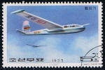 Sellos de Asia - Corea del norte -  Scott  1379  Avion de radiocontrol