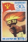 Stamps North Korea -  Scott  1392  Antorcha