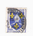 Stamps France -  Saintonge (repetido)