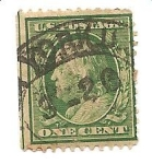 Stamps United States -  distintos contrasellos