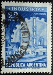 Stamps : America : Argentina :  Industria