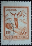 Sellos de America - Argentina -  San Carlos de Bariloche / Deportes de Invierno
