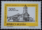 Sellos de America - Argentina -  Capilla Museo de Rio Grande / Tierra del Fuego