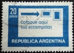 Stamps Argentina -  Servicio Postal