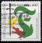 Stamps : Europe : Germany :  Muerte del Dragón	