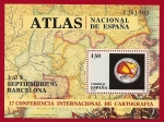Stamps Spain -  Atlas Nacional de España  HB