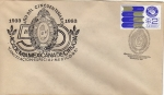 Stamps Mexico -  Sobre cancelación especial-cincuentenario de la academia mexicana de cirugia