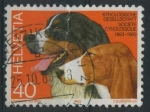 Sellos de Europa - Suiza -  S741 - Cent. Club Canino Suizo