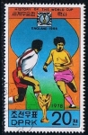Stamps North Korea -  Scott  1705  Historia de la copa del mudo (Inglaterra 1966)