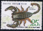 Stamps North Korea -  Scott  2829d  buthus martensis
