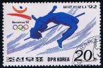 Stamps North Korea -  Scott  3087  Salto de altura