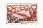 Stamps : Europe : France :  Barrage de Vouglans