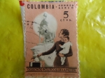 Stamps Colombia -  Derechos Políticos de la Mujer.