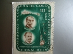 Stamps Colombia -  VI Cong.Nacional de Ingenieros-1961