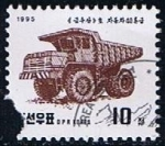 Stamps North Korea -  Scott  3496  Camion Dunper