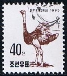 Stamps North Korea -  Scott  3499  Avestruz