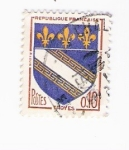 Stamps : Europe : France :  escudo (repetido)