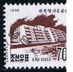 Stamps North Korea -  Scott  3509  Apartamentos Country