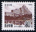 Sellos de Asia - Corea del norte -  Scott  3510  Hotel Pyongyang