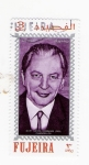 Stamps Asia - United Arab Emirates -  Kurt Georg Kiesinger (repetido)