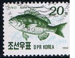 Sellos de Asia - Corea del norte -  Scott  2952  Sparus macrocephalus