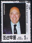 Stamps North Korea -  Scott  3130  Presidente del Club