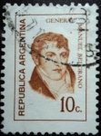 Stamps : America : Argentina :  General Manuel Belgrano (1770 - 1820)