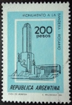 Sellos de America - Argentina -  Monumento a la Bandera / Rosario
