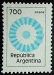 Stamps : America : Argentina :  Valor