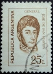 Stamps Argentina -  General José de San Martín (1778 - 1850)