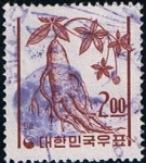 Stamps : Asia : South_Korea :  Scott  364a  Ginseng