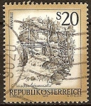 Stamps : Europe : Austria :  Mirafälle