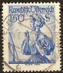 Stamps : Europe : Austria :  Trajes folklóricos de Austria."Viena 1853".
