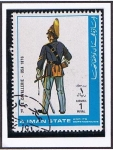 Sellos de Asia - Emiratos �rabes Unidos -  7º de Caballeria - USA 1876